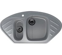 Кухонная мойка ULGRAN U-105 темно-серый U-105-309