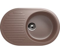 Кухонная мойка ULGRAN U-107 терракот U-107-307