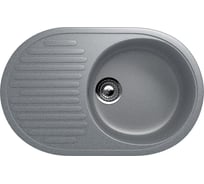 Кухонная мойка ULGRAN U-107 темно-серый U-107-309