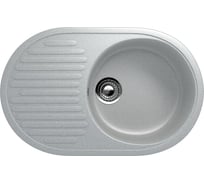 Кухонная мойка ULGRAN U-107 серый U-107-310