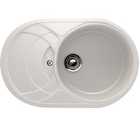 Кухонная мойка ULGRAN U-110 белый U-110-331