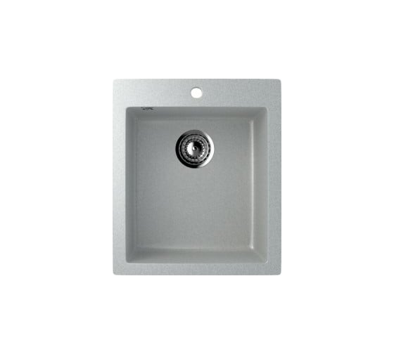 Кухонная мойка ULGRAN U-404 цвет: серый U-404-310 1