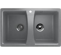 Кухонная мойка ULGRAN U-402 цвет: графитовый U-402-342