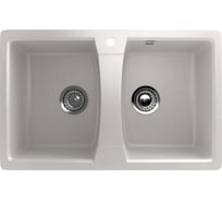 Кухонная мойка ULGRAN U-402 цвет: молочный U-402-341