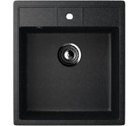 Кухонная мойка ULGRAN U-406 цвет: черный U-406-308