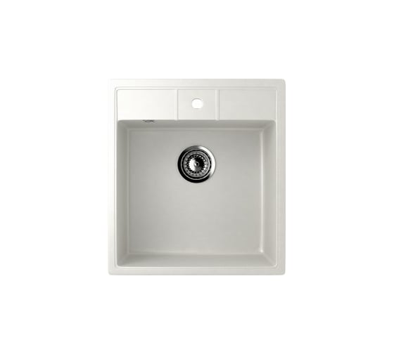Кухонная мойка ULGRAN U-406 цвет: молочный U-406-341