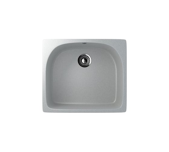 Кухонная мойка ULGRAN U-408 цвет: серый U-408-310