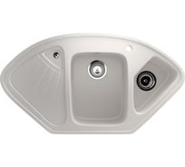 Кухонная мойка ULGRAN U-501 цвет: белый U-501-331