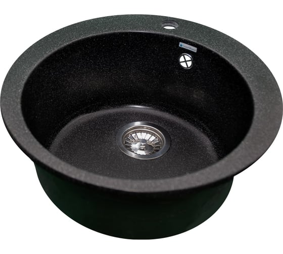 Кухонная мойка GranAlliance GA-11 черный GA-11-308