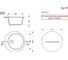 Кухонная мойка GranAlliance GA-11 черный GA-11-308 3