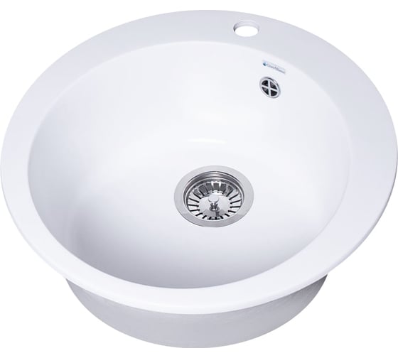 Кухонная мойка GranAlliance GA-11 молочный GA-11-341