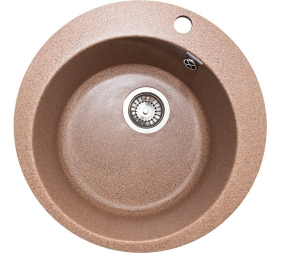 Кухонная мойка GranAlliance GA-11 терракот GA-11-307