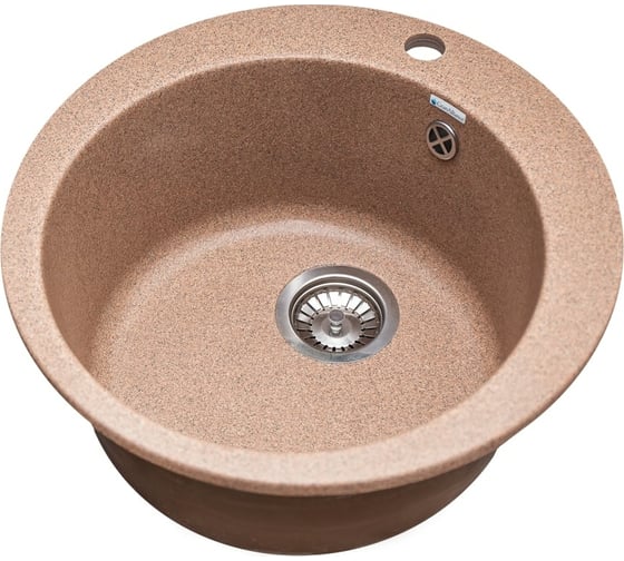 Кухонная мойка GranAlliance GA-11 терракот GA-11-307