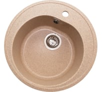 Кухонная мойка GranAlliance GA-10 песочный GA-10-302