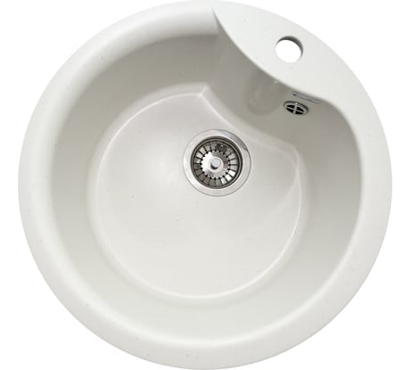 Кухонная мойка GranAlliance GA-12 белый GA-12-331