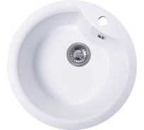 Кухонная мойка GranAlliance GA-12 молочный GA-12-341