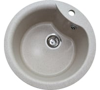 Кухонная мойка GranAlliance GA-12 бежевый GA-12-328