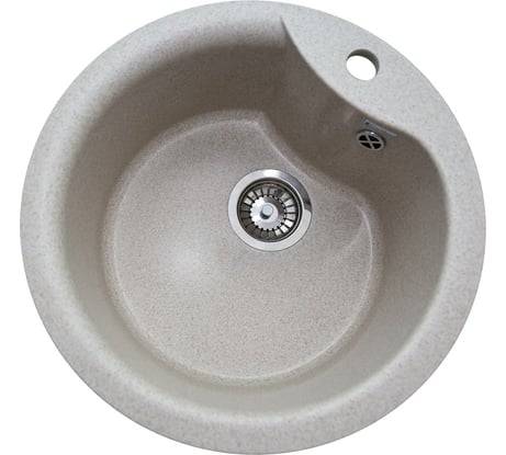 Кухонная мойка GranAlliance GA-12 бежевый GA-12-328