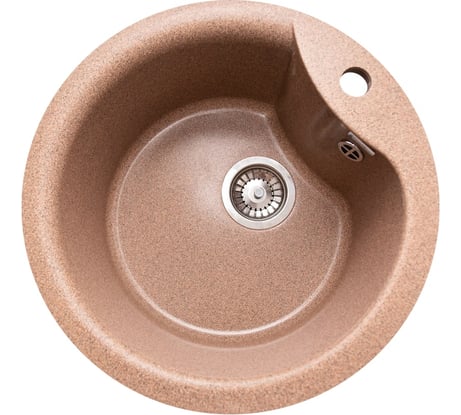 Кухонная мойка GranAlliance GA-12 терракот GA-12-307