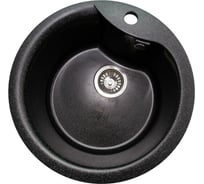 Кухонная мойка GranAlliance GA-12 черный GA-12-308