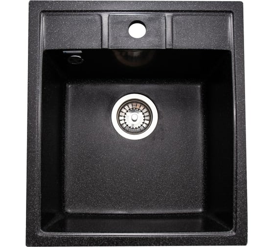 Кухонная мойка GranAlliance GA-20 черный GA-20-308