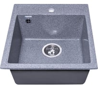 Кухонная мойка GranAlliance GA-20 темно-серый GA-20-309