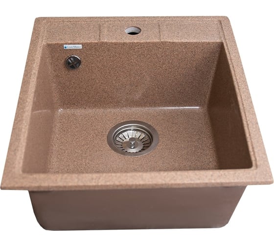 Кухонная мойка GranAlliance GA-20 терракот GA-20-307