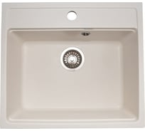Кухонная мойка GranAlliance GA-21 белый GA-21-331