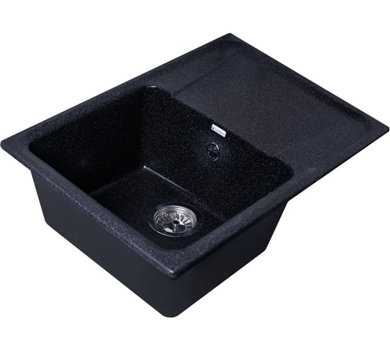 Кухонная мойка GranAlliance GA-22 черный GA-22-308