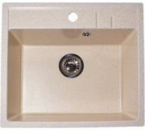 Кухонная мойка GranAlliance GA-21m бежевый GA-21m-328