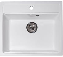 Кухонная мойка GranAlliance GA-21 молочный GA-21-341
