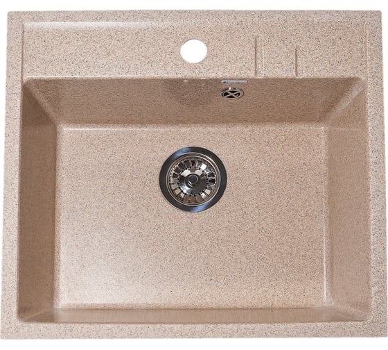 Кухонная мойка GranAlliance GA-21m песочный GA-21m-302
