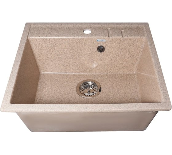 Кухонная мойка GranAlliance GA-21m песочный GA-21m-302