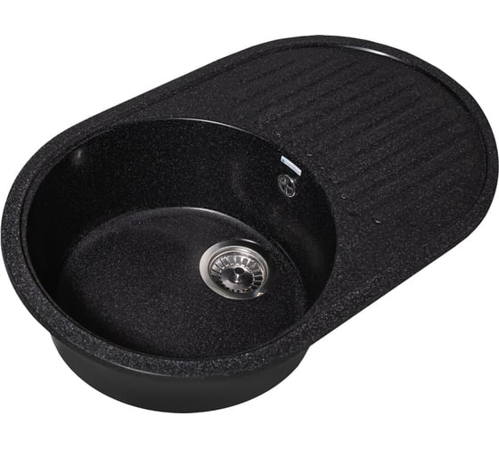 Кухонная мойка GranAlliance GA-30 черный GA-30-308