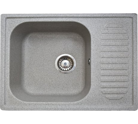 Кухонная мойка GranAlliance GA-23 серый GA-23-310