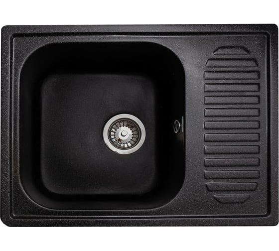 Кухонная мойка GranAlliance GA-23 черный GA-23-308