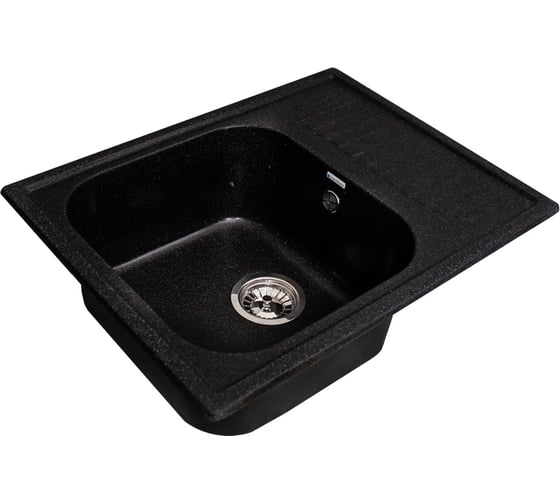 Кухонная мойка GranAlliance GA-23 черный GA-23-308