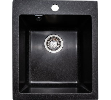 Кухонная мойка GranAlliance GA-24 черный GA-24-308