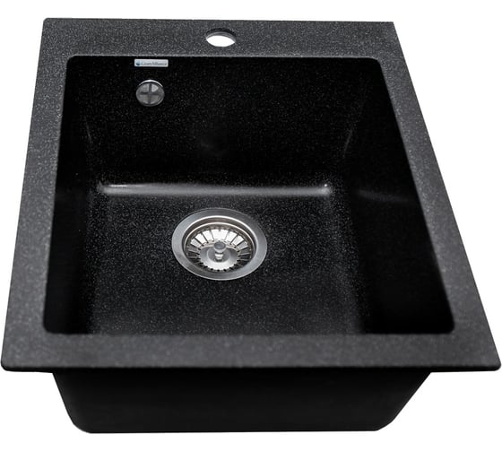 Кухонная мойка GranAlliance GA-24 черный GA-24-308
