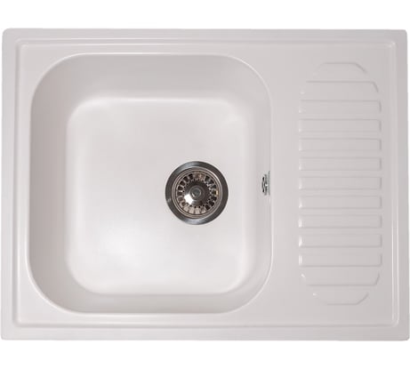 Кухонная мойка GranAlliance GA-23 молочный GA-23-341