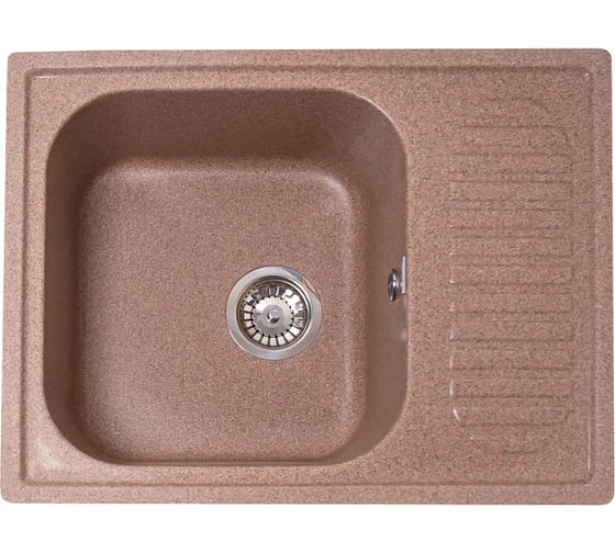 Кухонная мойка GranAlliance GA-23 терракот GA-23-307