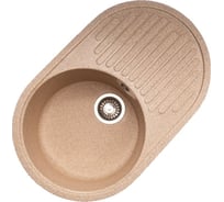 Кухонная мойка GranAlliance GA-30 песочный GA-30-302