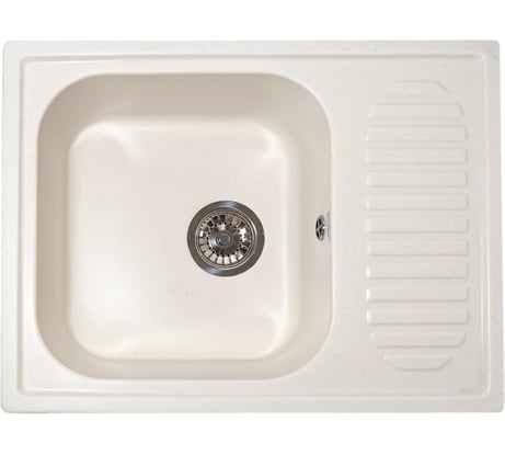 Кухонная мойка GranAlliance GA-23 белый GA-23-331