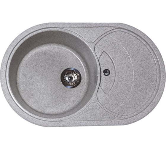 Кухонная мойка GranAlliance GA-31 серый GA-31-310