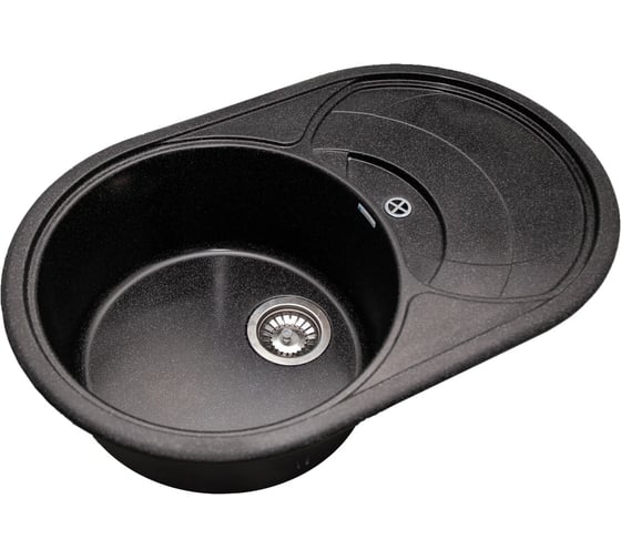 Кухонная мойка GranAlliance GA-31 черный GA-31-308