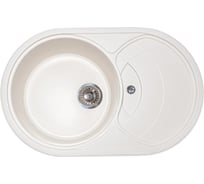 Кухонная мойка GranAlliance GA-31 белый GA-31-331