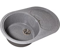 Кухонная мойка GranAlliance GA-31 темно-серый GA-31-309