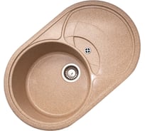 Кухонная мойка GranAlliance GA-31 песочный GA-31-302