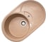 Кухонная мойка GranAlliance GA-31 песочный GA-31-302 1