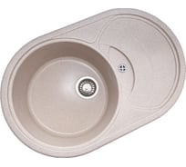 Кухонная мойка GranAlliance GA-31 бежевый GA-31-328